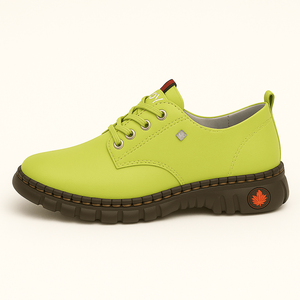 Bequeme, rutschfeste Lederschuhe für Damen – ideal für Alltag - Reminora