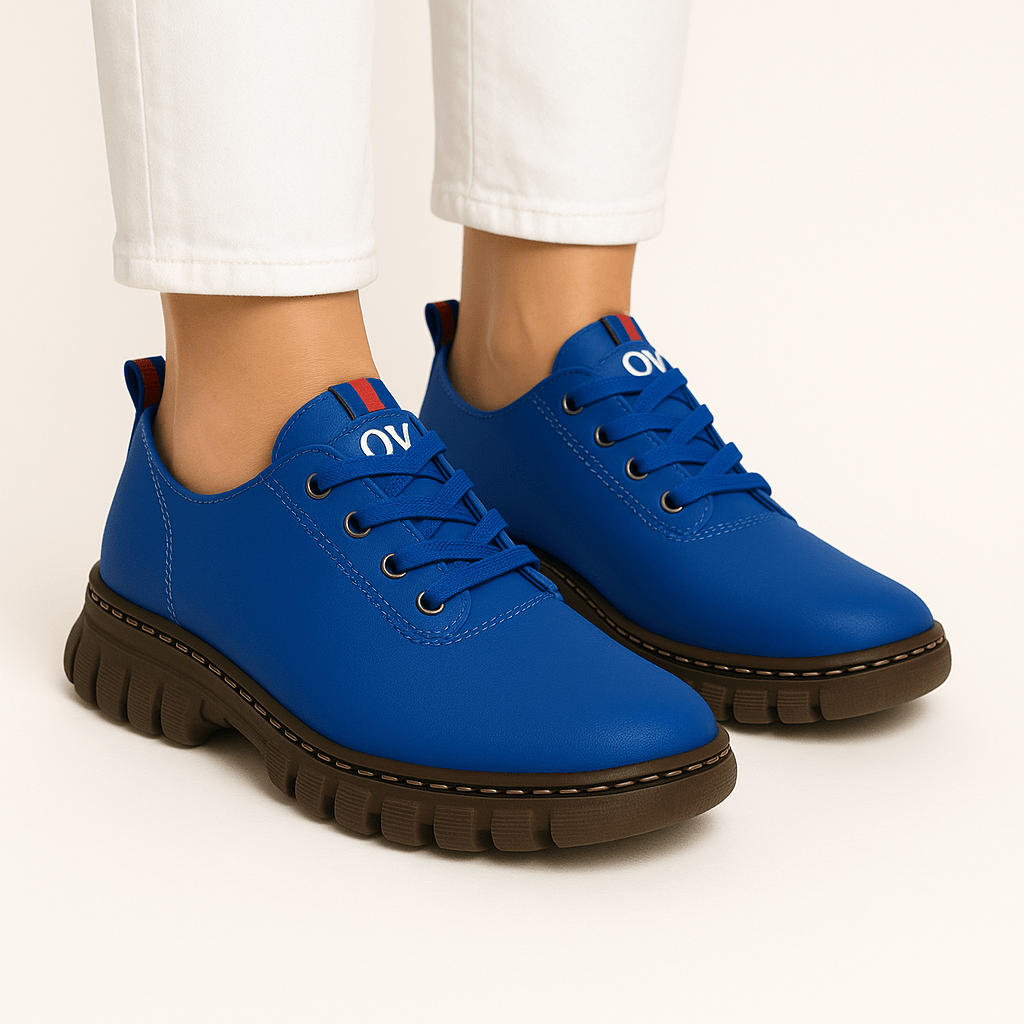 Bequeme, rutschfeste Lederschuhe für Damen – ideal für Alltag - Reminora