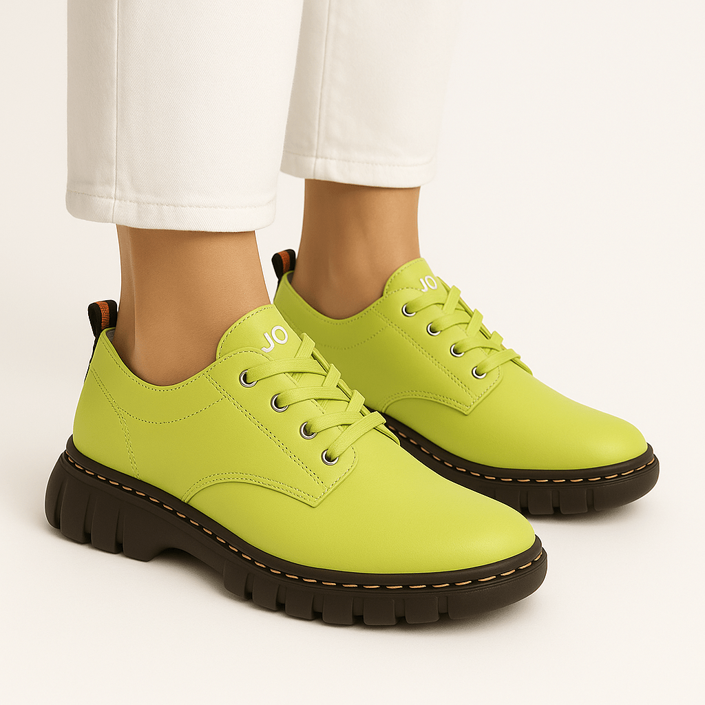 Bequeme, rutschfeste Lederschuhe für Damen – ideal für Alltag - Reminora