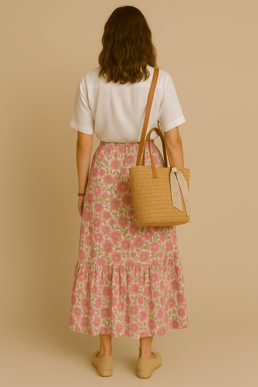 Eleganter A - Linien - Rock im Boho - Stil für den Sommer - Reminora